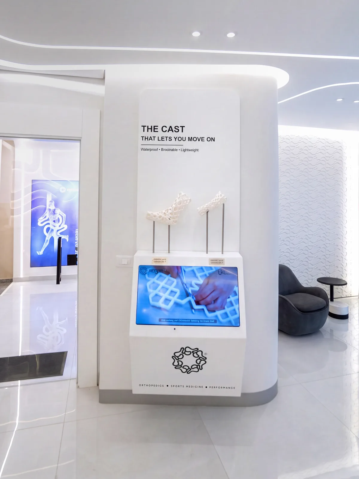 The cast that lets you move on — waterproof, breathable, lightweight