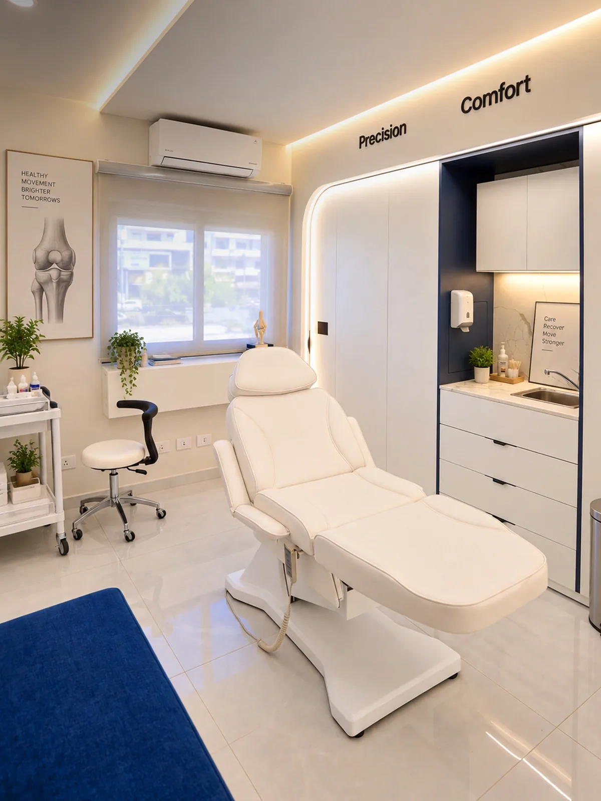 The procedure room